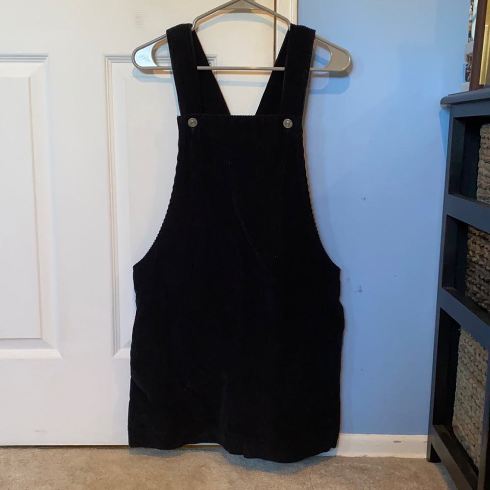 Urban Outfitters BDG Velvet Overall Dress